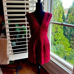 NWT free people red dress